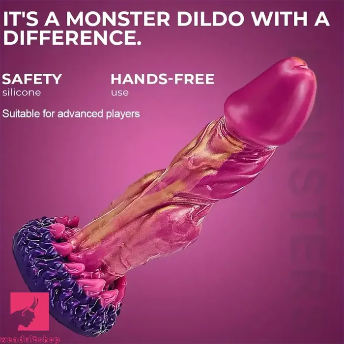 Female Sex Toys 866in Big Monster Fantasy Silicone Soft Dildo For Couples Men Weadultshop