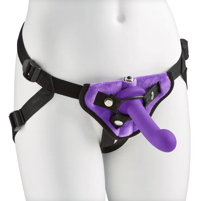 Female Sex Toys Cloud 9 Novelties Strap on Harness Kit Purple