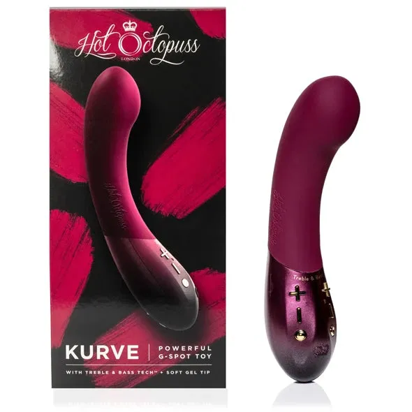 Female Sex Toys Hot Octopuss KURVE GSpot Vibrator with Dual Motors Soft Gel Tip for Intense Pleasure