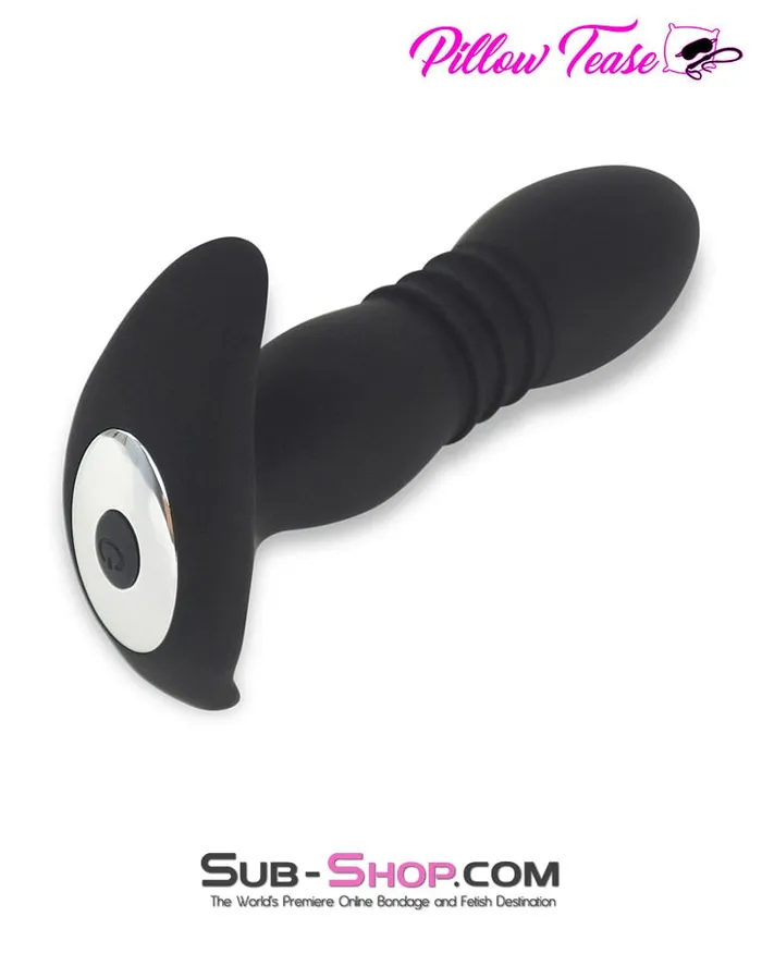 Female Sex Toys Moonwell 1690M 7 Thrusting 7 Vibrating Functions Rechargeable Remote Control Anal Vibrator