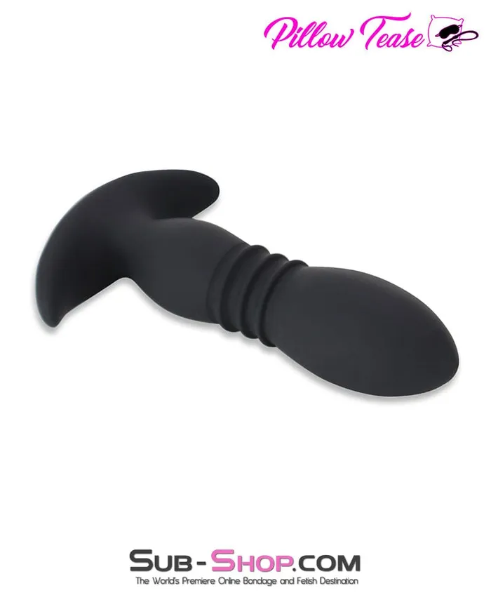 Female Sex Toys Moonwell 1690M 7 Thrusting 7 Vibrating Functions Rechargeable Remote Control Anal Vibrator