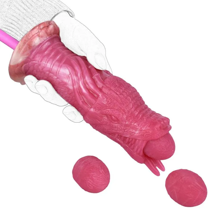 Female Sex Toys mysite Dragon Dildo With Eggs Ovipositor Adult Toy