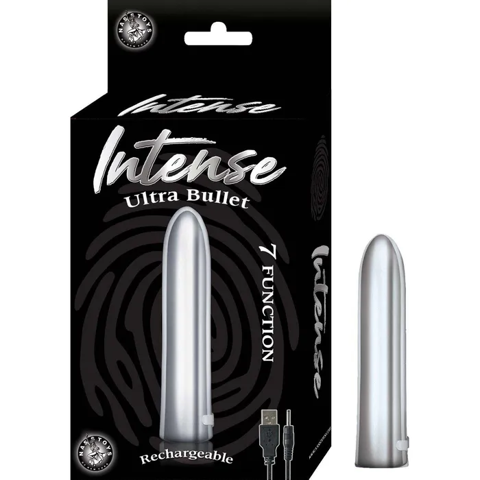 Female Sex Toys Nasstoys Intense Power Bullet Silver
