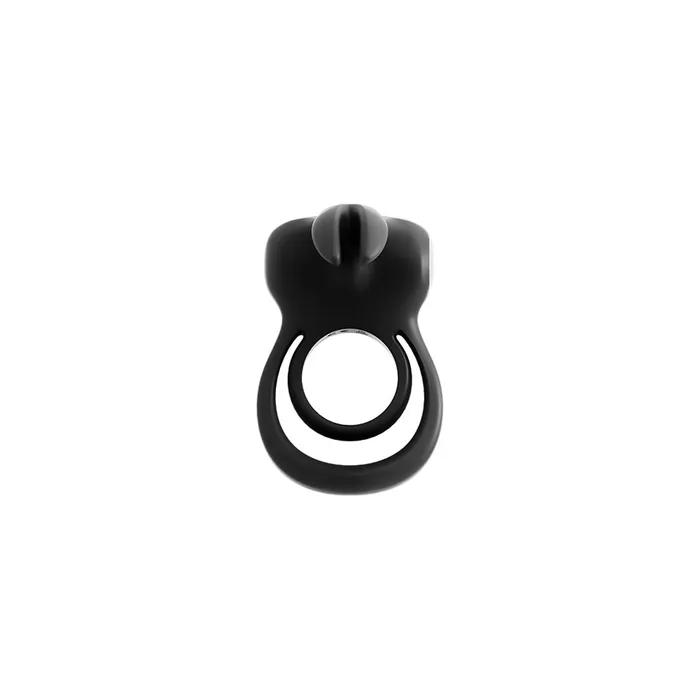 Female Sex Toys Thunder Bunny Rechargeable Dual Ring Black Pearl VeDO