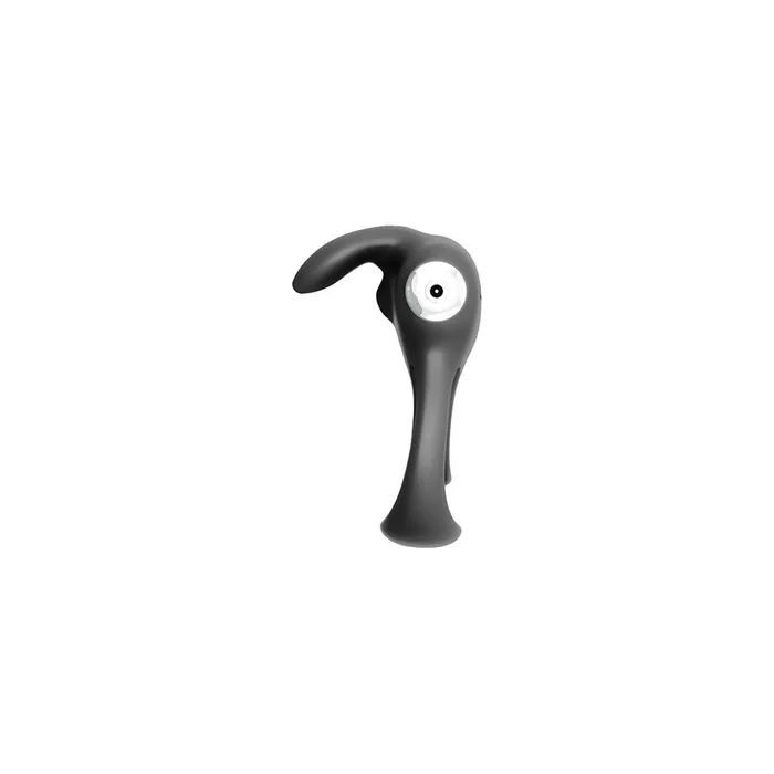 Female Sex Toys Thunder Bunny Rechargeable Dual Ring Black Pearl VeDO