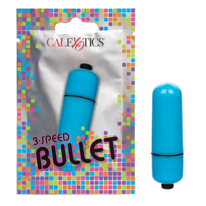 Foil Pack 3Speed Bullet Blue CalExotics Vibrators Foil Pack 3Speed Bullet Blue CalExotics Vibrators