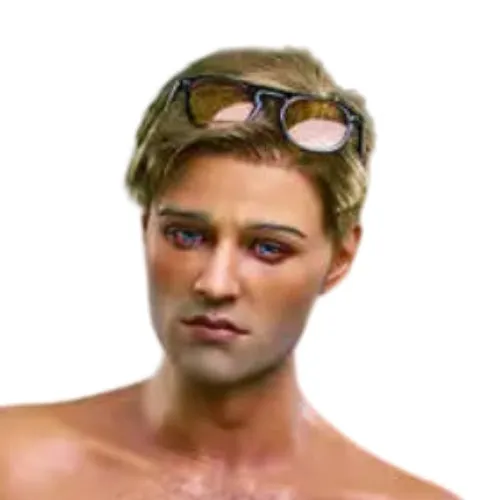 H952 Sex Doll HeadSiliconeHoliday Sexy manIrontech Doll Head Irontech Doll Head Male Sex Toys
