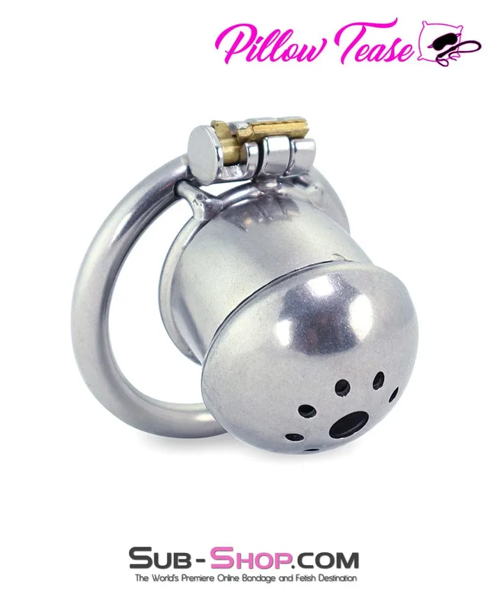 Male Sex Toys Aria 3838AR Steel Capped Tube Full Enclosure Chastity Cock Cage with 2 Cock Ring Male Sex Toys Aria 3838AR Steel Capped Tube Full Enclosure Chastity Cock Cage with 2 Cock Ring