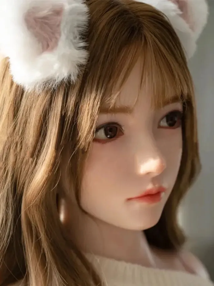 Male Sex Toys JX Doll F5012160cm5ft3 D Cup Snowy Asian Cute Silicone Sex Doll JX Doll