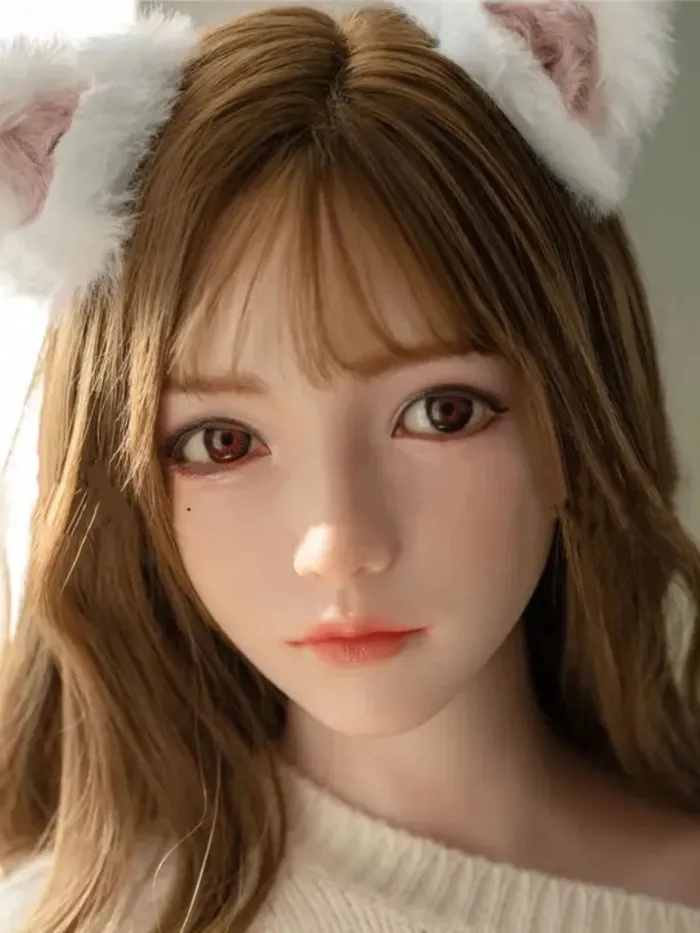 Male Sex Toys JX Doll F5012160cm5ft3 D Cup Snowy Asian Cute Silicone Sex Doll JX Doll