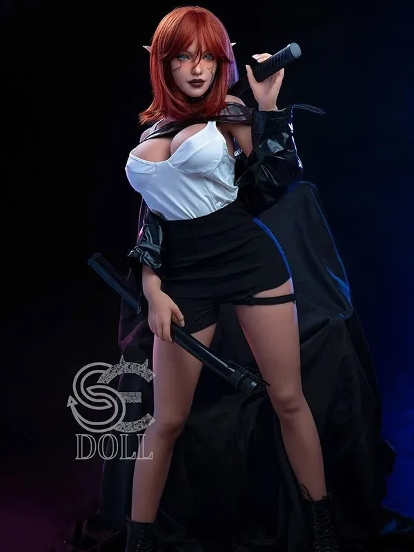 Male Sex Toys SE Doll F915161cm53ft35kg Luis F Cup Alien Fantasy Devil Girl Love Sexy Doll TPESE Doll