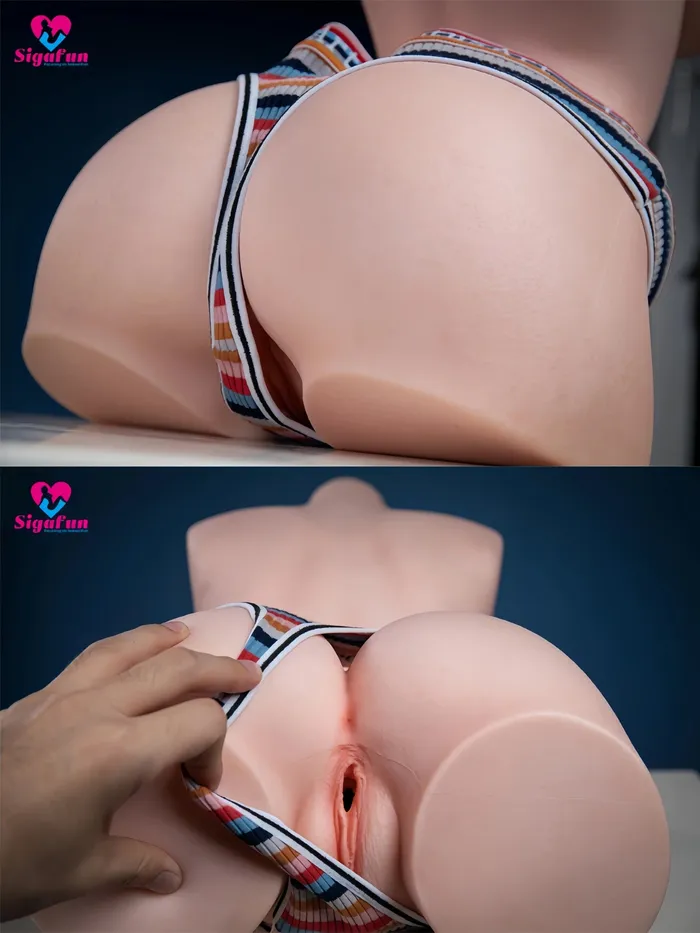 Male Sex Toys Sigafun T63207lbLightweight Luxury Tiny Silicone Sex Doll TorsoGel BreastsSigafun Doll