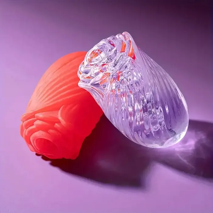 Male Sex Toys Weadultshop Handheld Carnation Design Rose Portable Manual Masturbator