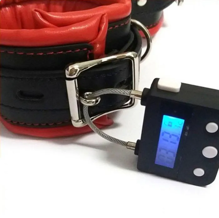 Moonwell 2758MSIS Forced Feminization Fantasy Professional Dominatrix Sissy Accessory Time Lock USB Rechargeable Lock The Ultimate Self Bondage Lock Female Sex Toys