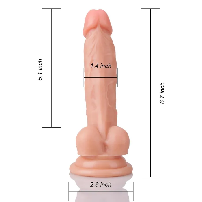 mysite Dildos Penis Shaped Dildo Soft Realistic 65 Inch