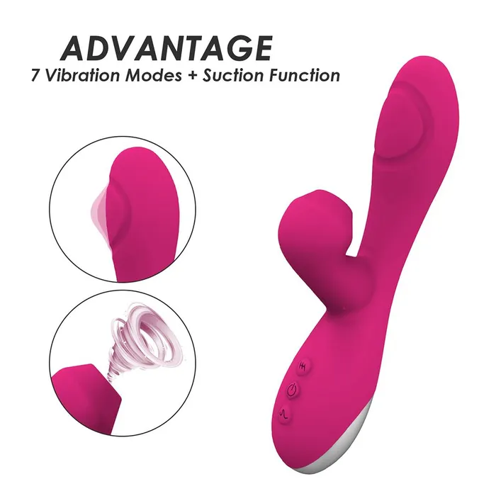 mysite Female Sex Toys Flap And Suction GSpot Rabbit Vibrator