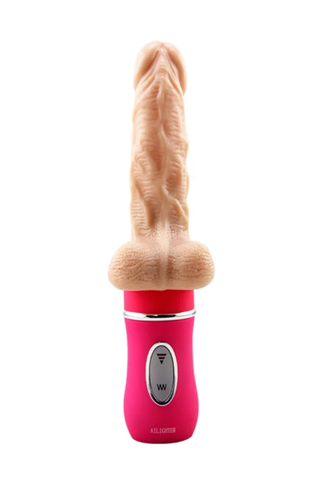 mysite Vibrators Heated Dildo Thrusting G spot Sex Toy Women