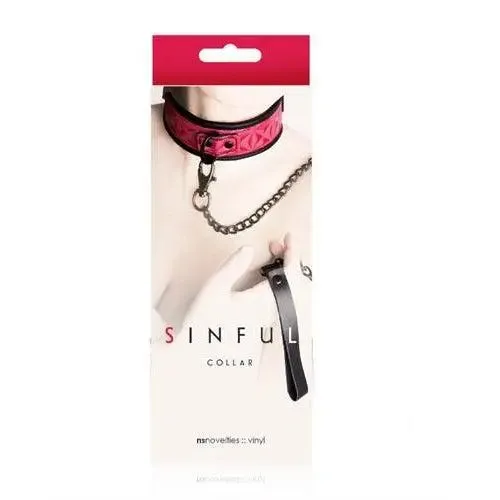 nsnovelties Vibrators Sinful Collar Pink
