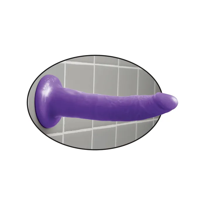 Pipedream Dildos Dillio Purple 7 Slim Pipedream Dildos Dillio Purple 7 Slim