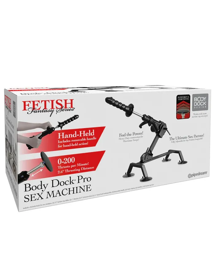 Pipedream Fetish Fantasy Series Body Dock Sex Machine Black Female Sex Toys Pipedream Fetish Fantasy Series Body Dock Sex Machine Black Female Sex Toys