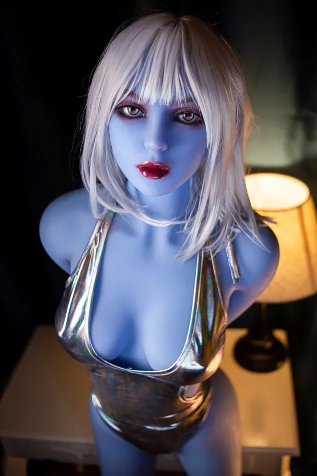 AiBei Doll Male Sex Toys Marlette158cm5ft2 Elf Sex Doll Blue Small Breast Girl Secret Sex AiBei Doll Male Sex Toys Marlette158cm5ft2 Elf Sex Doll Blue Small Breast Girl Secret Sex