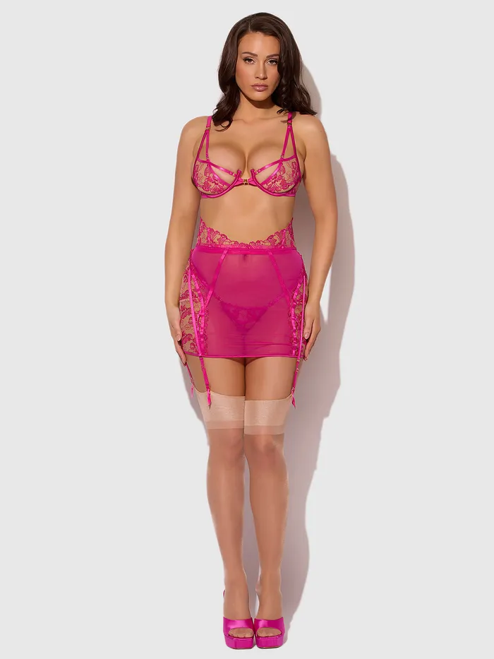 Couples Fredericks Of Hollywood Venus Lace Strappy Backless Half Slip Couples Fredericks Of Hollywood Venus Lace Strappy Backless Half Slip