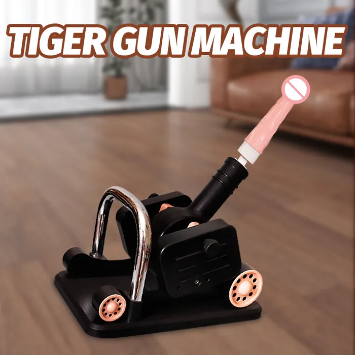 Female Sex Toys Lurevibe MizzZee TigerType Cannon Heating Automatic Retractable Vibrator