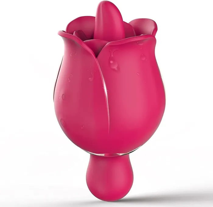 Female Sex Toys Lurevibe Rose Tongue With G Spot Hit Lurevibe