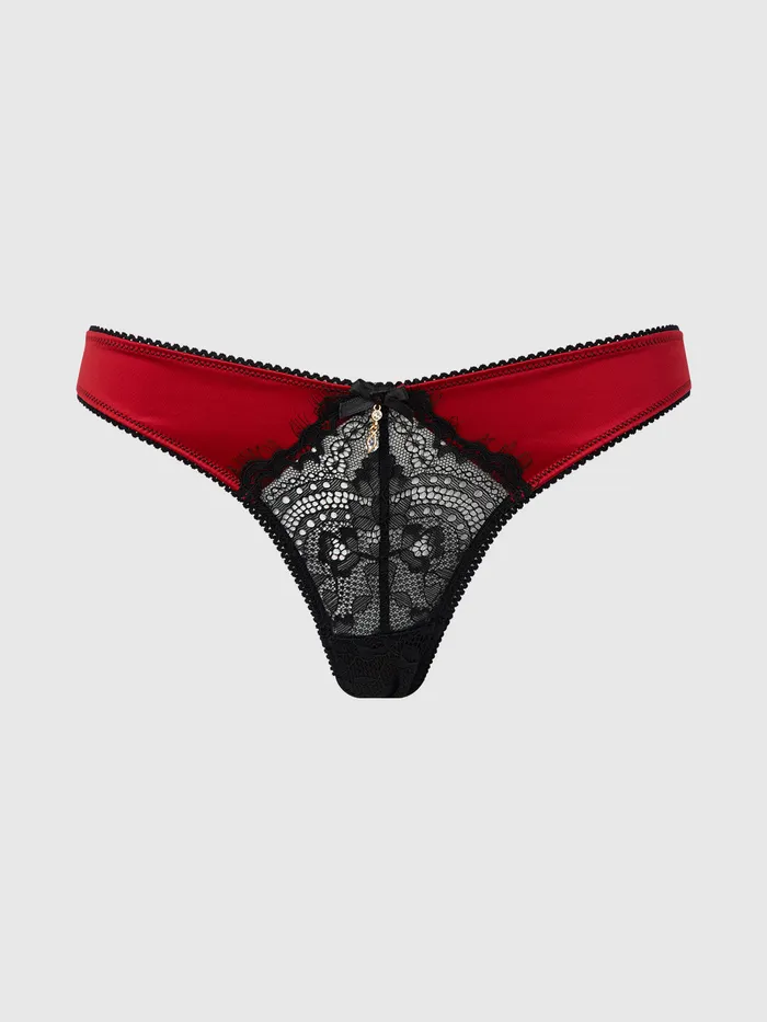 Fredericks of Hollywood Female Sex Toys Lexi Lace Liquid Satin Open Back Hipster Fredericks of Hollywood Female Sex Toys Lexi Lace Liquid Satin Open Back Hipster