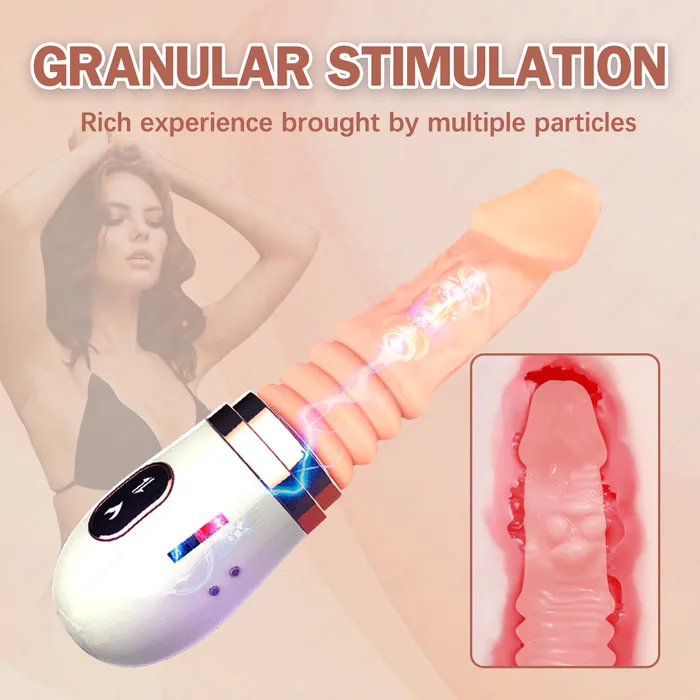 Lurevibe Female Sex Toys Realistic Dildos Thrusting Dildo Set