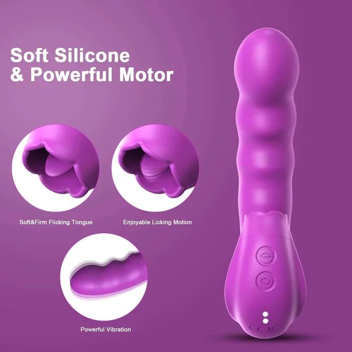 Lurevibe Lurevibe 3 In 1 Female Clitoris Breast Gspot Stimulator Female Sex Toys
