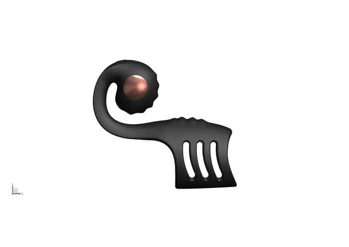 Lurevibe Male Sex Toys 4 in 1 Penis Sleeve Ring Vibrator with SnailShaped Clit Stimulator