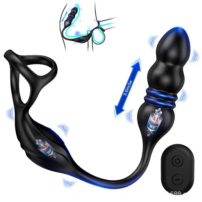 Lurevibe Male Sex Toys Anal Plug Vibrating Penis Ring Anal Beads Prostate Massager Vibrator Anal Toys Lurevibe Male Sex Toys Anal Plug Vibrating Penis Ring Anal Beads Prostate Massager Vibrator Anal Toys