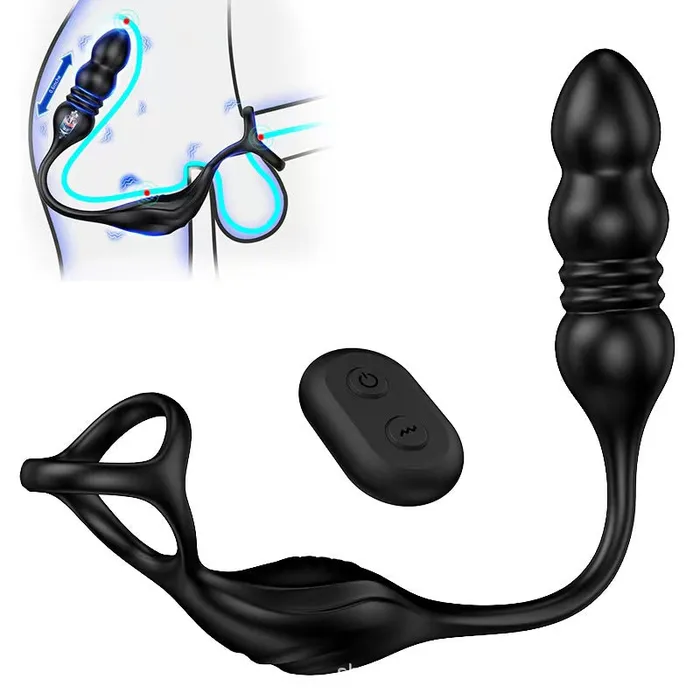 Lurevibe Male Sex Toys Anal Plug Vibrating Penis Ring Anal Beads Prostate Massager Vibrator Anal Toys Lurevibe Male Sex Toys Anal Plug Vibrating Penis Ring Anal Beads Prostate Massager Vibrator Anal Toys