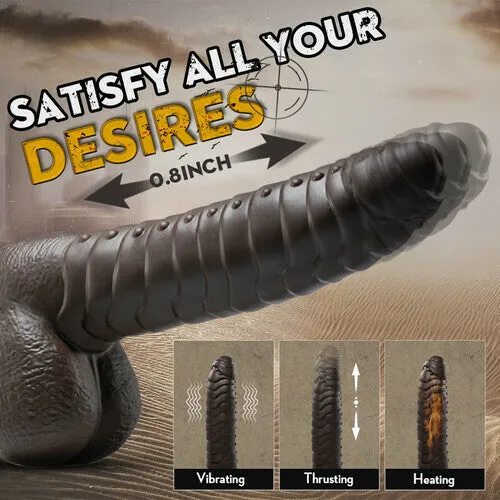 Lurevibe Male Sex Toys Lurevibe Pseudopenile Telescopic Swinging Penis Womens Liquid Silicone Masturbator Vibrating Rod Adult Sex Products Manufacturer