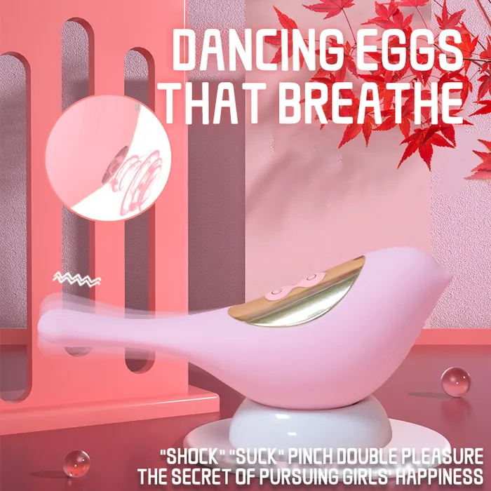Lurevibe Vibrators Bubble Bird 10 Frequency Sucking Vibrator for Women