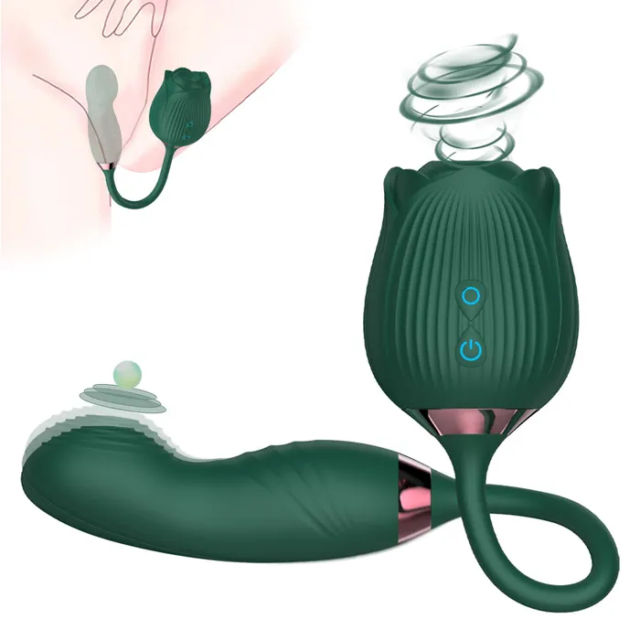 Lurevibe Vibrators Lurevibe Rose Vibrator Clitoris Stimulator
