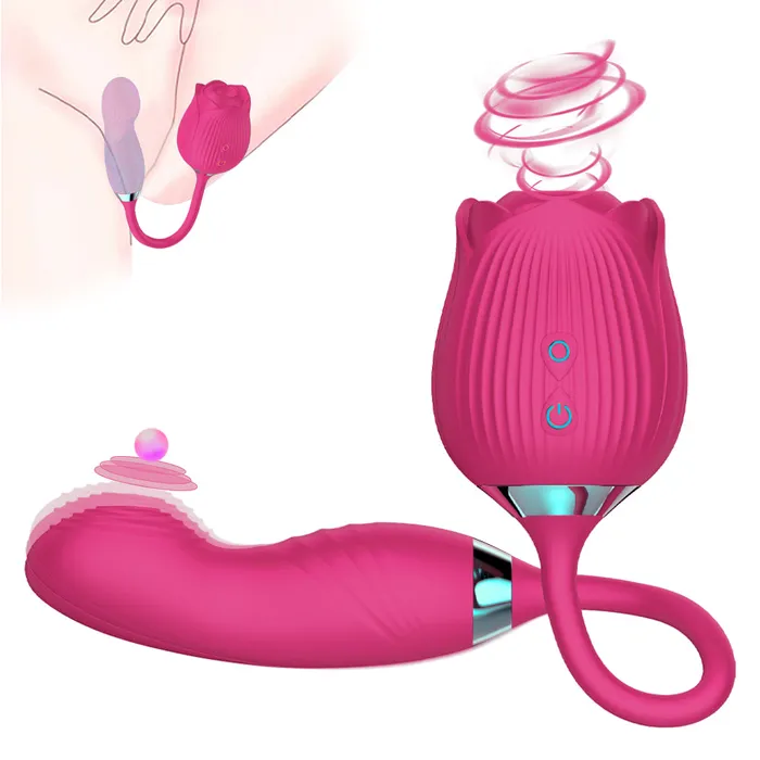 Lurevibe Vibrators Lurevibe Rose Vibrator Clitoris Stimulator