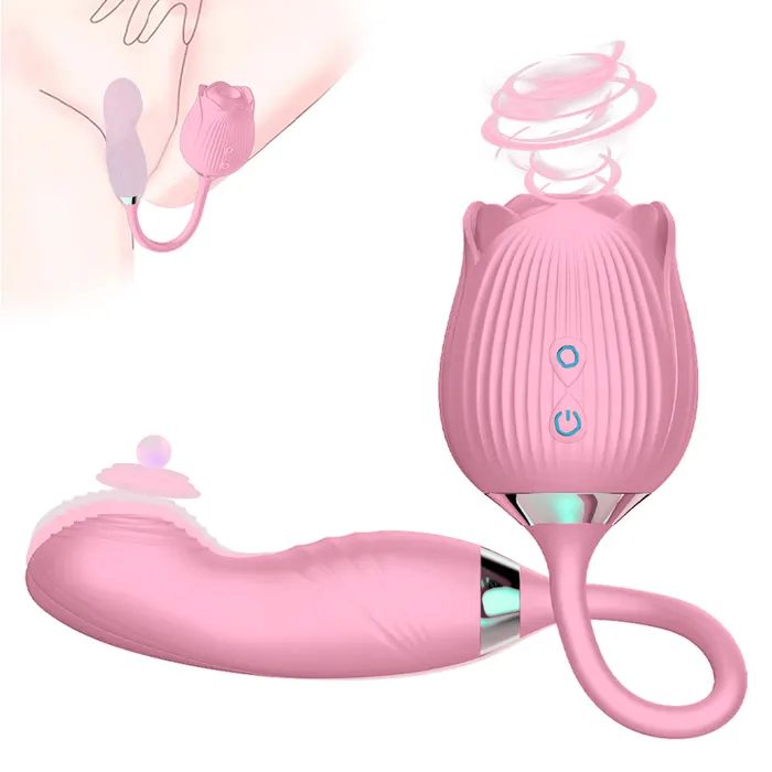 Lurevibe Vibrators Lurevibe Rose Vibrator Clitoris Stimulator