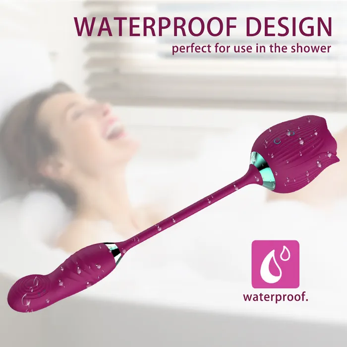 Lurevibe Vibrators Lurevibe Rose Vibrator Clitoris Stimulator