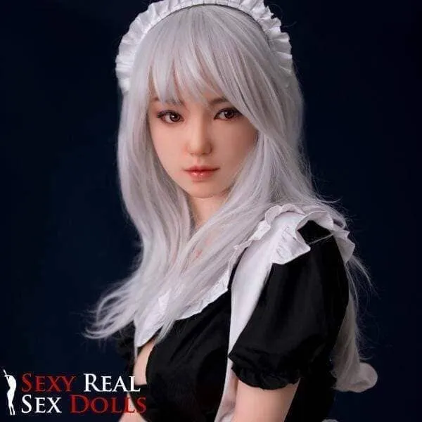 Male Sex Toys Sino Doll 162cm 5ft 3 ECup French Maid Middle Eastern Sex Doll Agatha