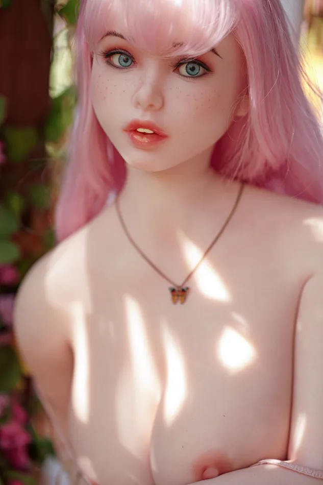 Piper Doll Ariel150cm4ft9 2024 Piper Doll Seamless Flesh Skin Full Silicone UltraRealistic Head Pink Outfit Dildos