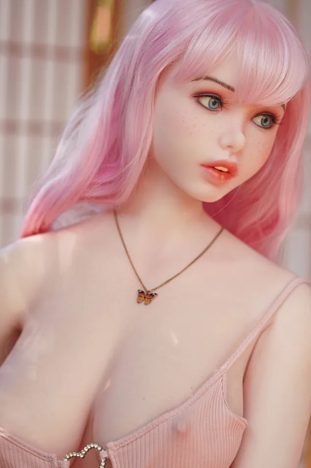 Piper Doll Ariel150cm4ft9 2024 Piper Doll Seamless Flesh Skin Full Silicone UltraRealistic Head Pink Outfit Dildos