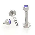 14g Internal Jeweled Steel Labret Price Per 1 Painful Pleasures Male Sex Toys 14g Internal Jeweled Steel Labret Price Per 1 Painful Pleasures Male Sex Toys
