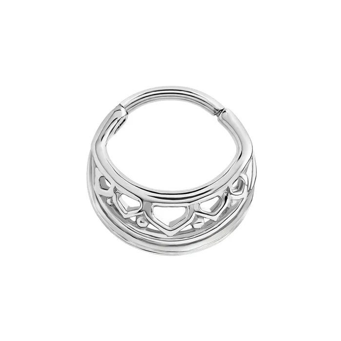 16g Simple Maori Band Steel Septum Clicker Painful Pleasures Male Sex Toys