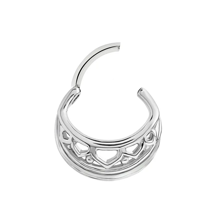 16g Simple Maori Band Steel Septum Clicker Painful Pleasures Male Sex Toys