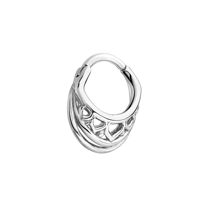 16g Simple Maori Band Steel Septum Clicker Painful Pleasures Male Sex Toys