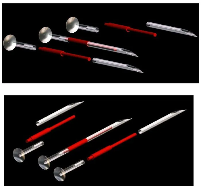 18g Disposable Stainless Steel Pin Taper for Internally Threaded or Threadless Jewelry Price Per 1 Pierced Tools Anal