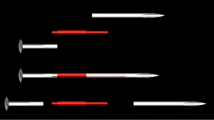 18g Disposable Stainless Steel Pin Taper for Internally Threaded or Threadless Jewelry Price Per 1 Pierced Tools Anal