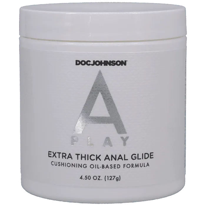 Anal APlay Extra Thick Anal Glide Cushioning OilBased Formula 45 oz 127 g Doc Johnson Enterprises Anal APlay Extra Thick Anal Glide Cushioning OilBased Formula 45 oz 127 g Doc Johnson Enterprises